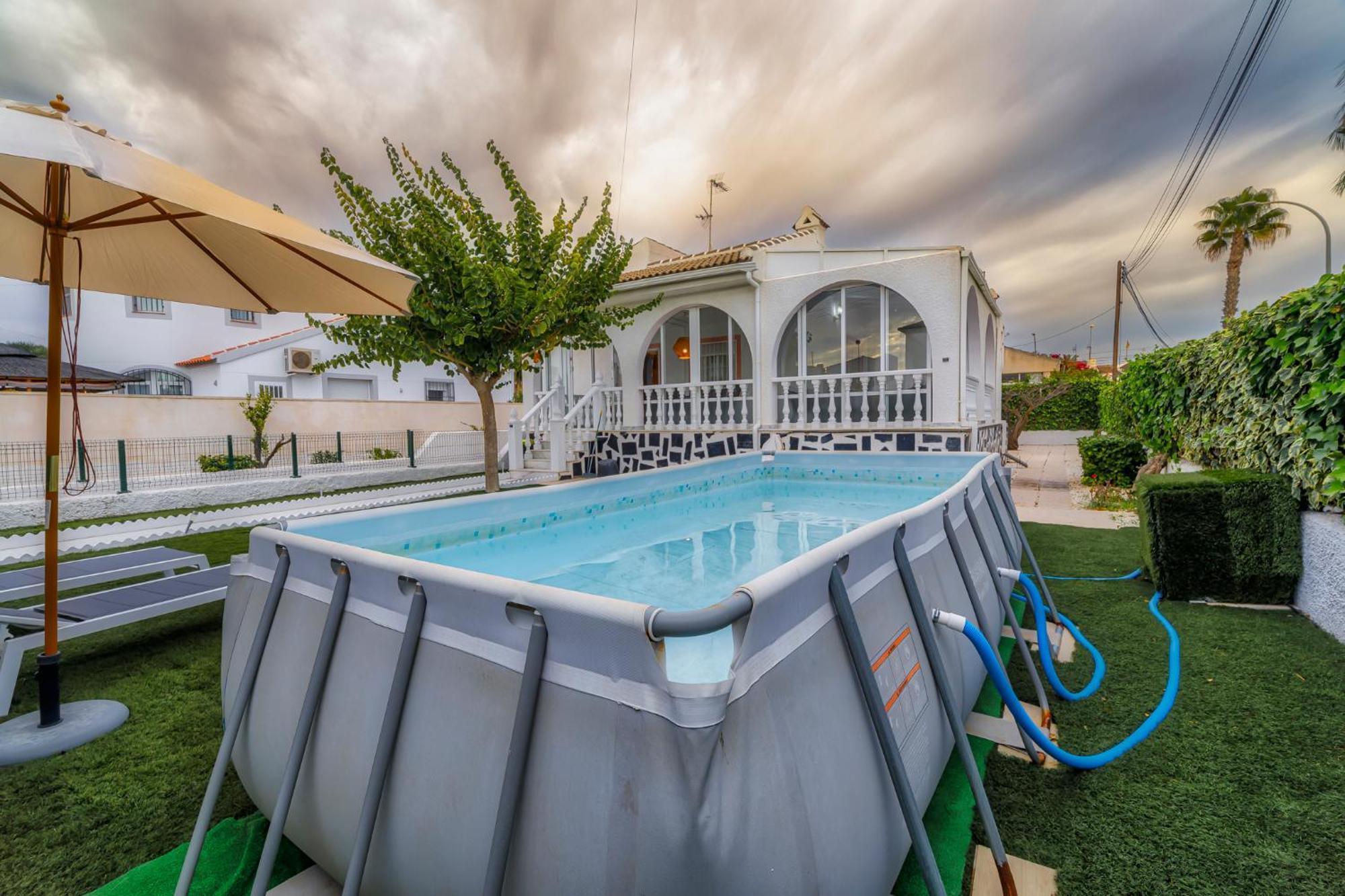 Villa Marie Estancia Premium En El Mar Menor Con Jacuzzi Climatizado Los Narejos Exterior foto