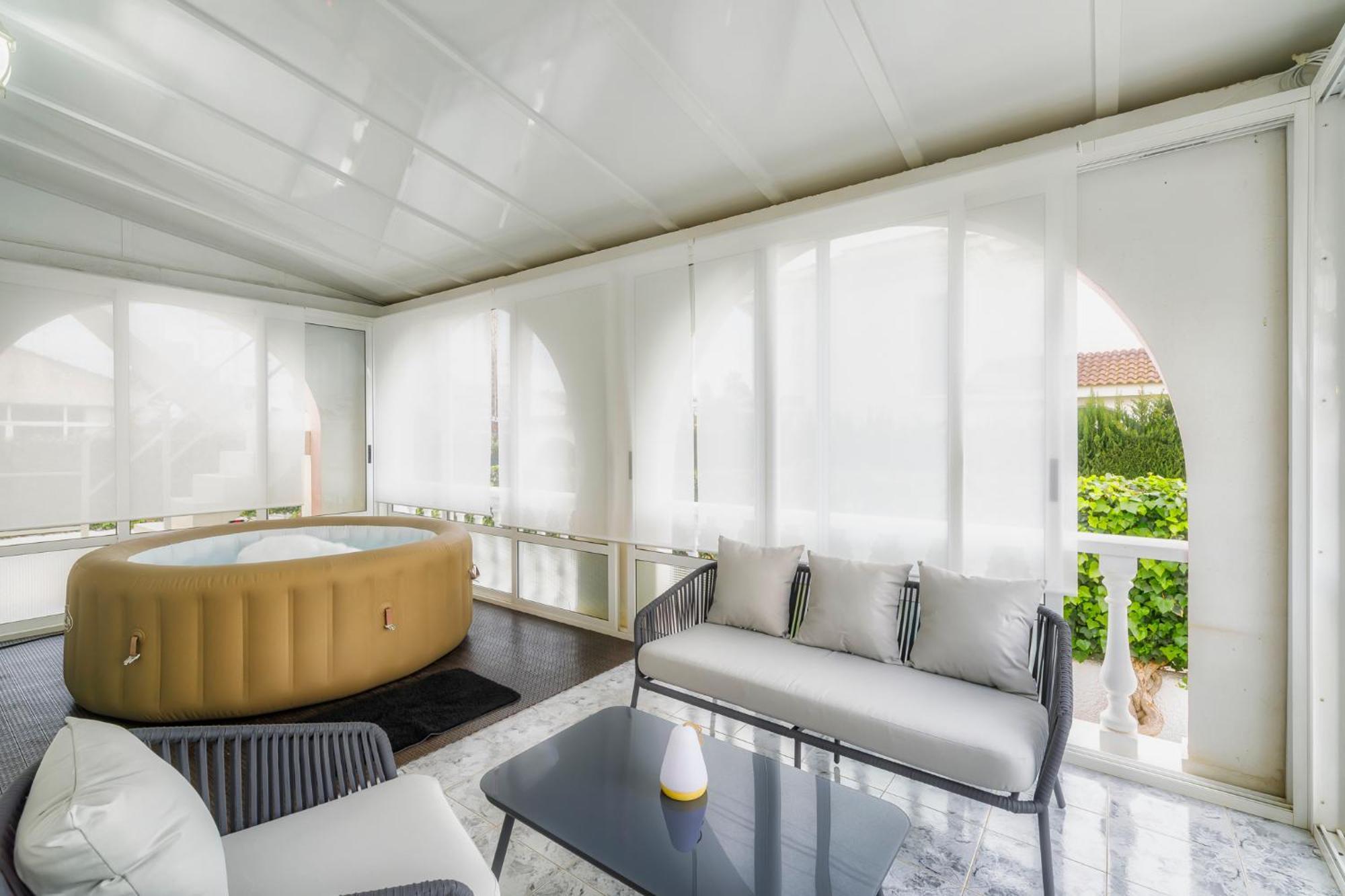 Villa Marie Estancia Premium En El Mar Menor Con Jacuzzi Climatizado Los Narejos Exterior foto